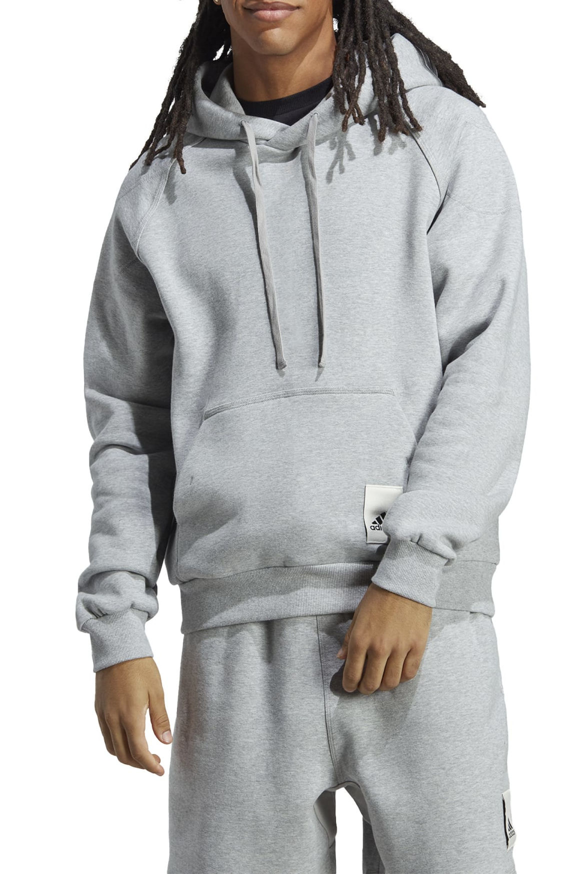 Pánská mikina s kapucí adidas Lounge Fleece