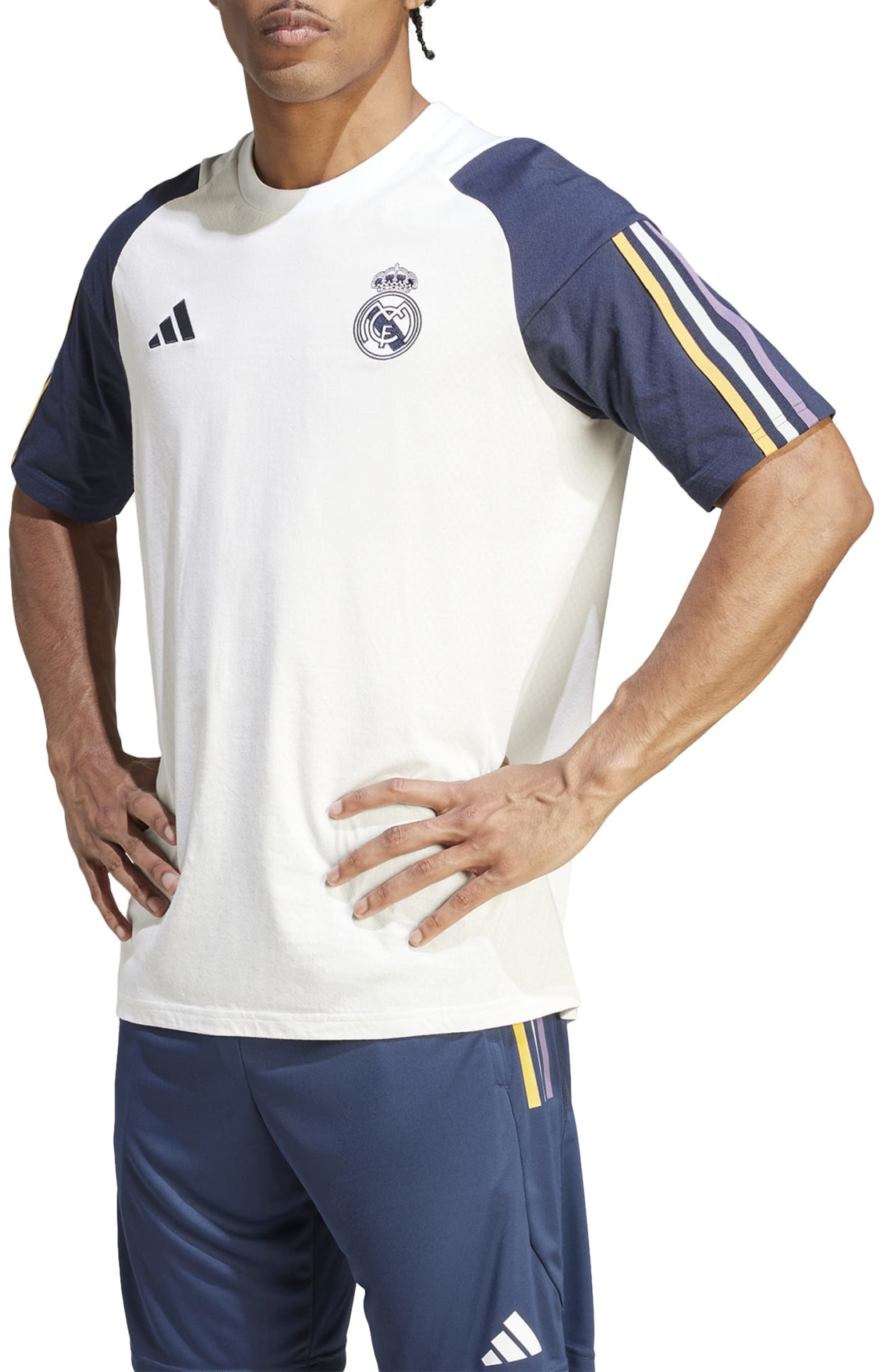 Mens Adidas Football Real Madrid Tee