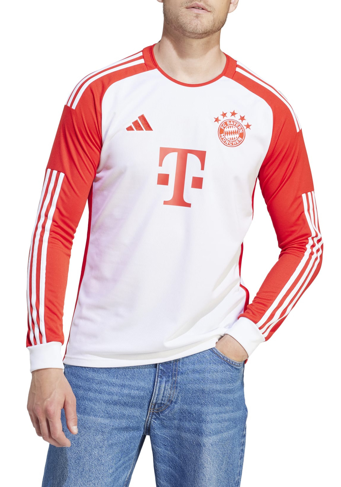 Domácí dres s dlouhým rukávem adidas FC Bayern Mnichov 2023/24