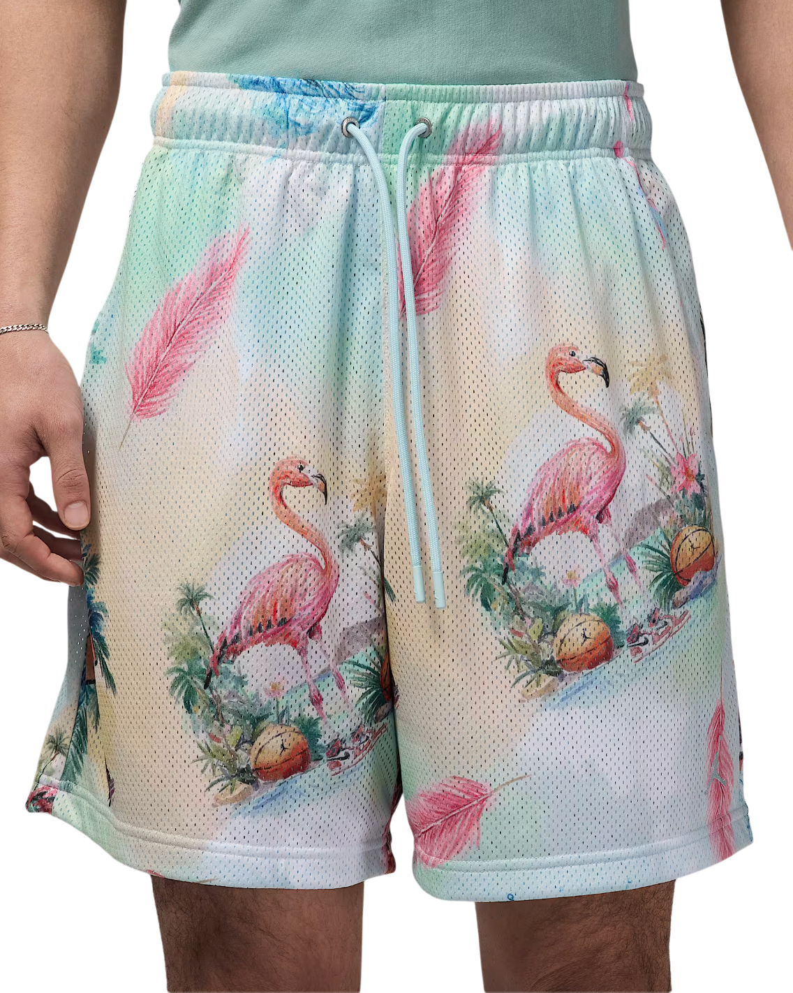 Jordan Essentials Printed Mesh Short