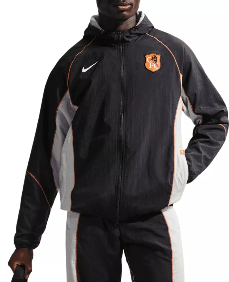  Chelsea FC フーデッドジャージ ブラック M Hooded jacket Nike Chelsea FC Strike+ - 11teamsports.ie