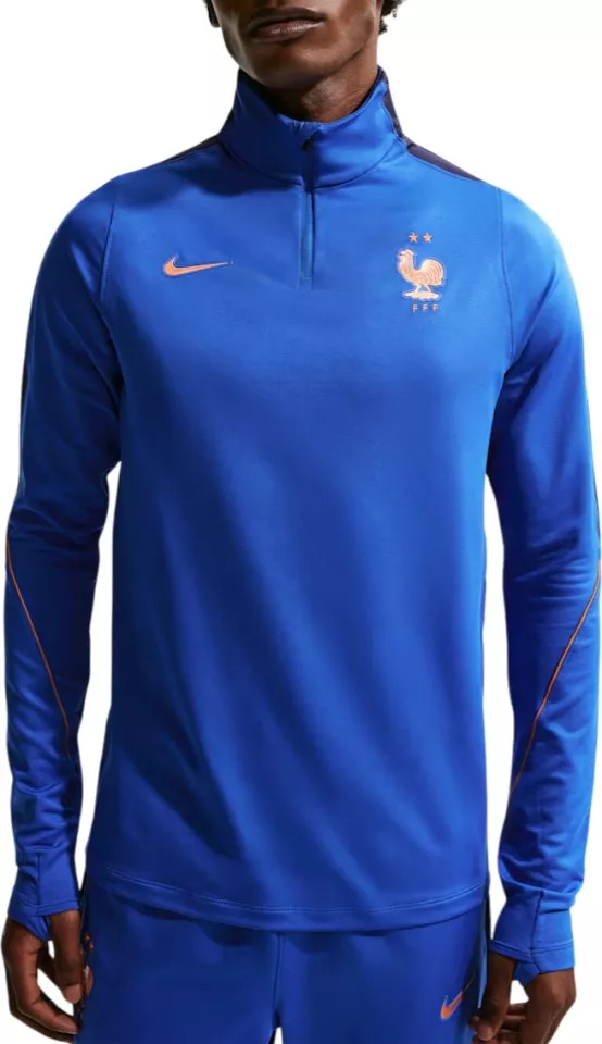 Tričko s dlhým rukávom Nike Dri-FIT Francie Strike Drill 2026