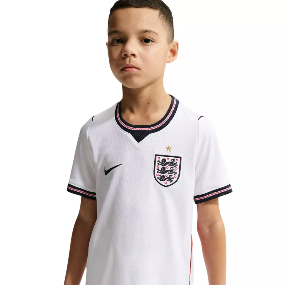Camiseta de fútbol Nike Dri-FIT England Stadium Home 2026 Kids