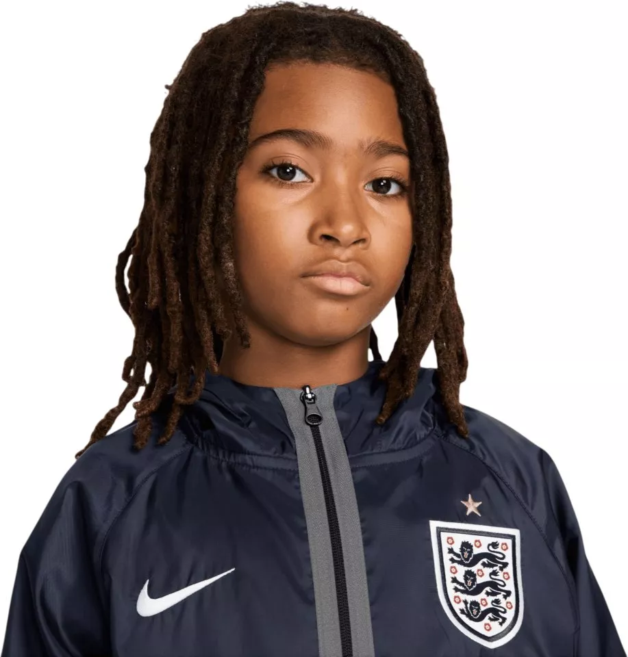 Chaqueta con capucha Nike Dri-FIT England Anthem 2026 Kids
