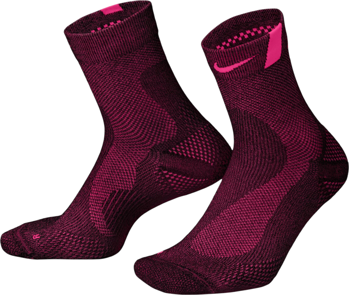 Nike Fast Lightweight Sokken, S, Paars