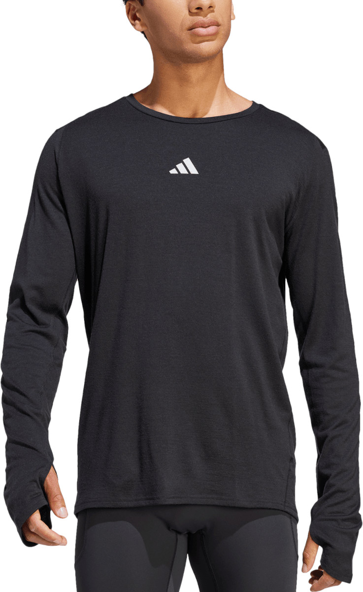 Langærmet T-shirt adidas ULT CTE MERINOL