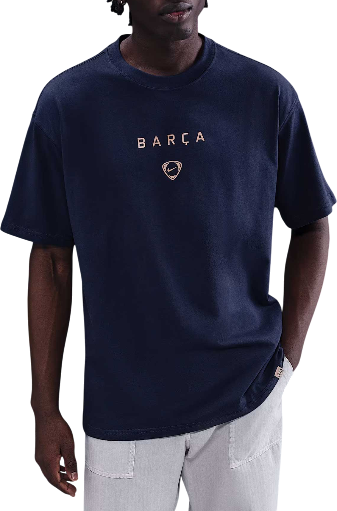 Total 90 FC Barcelona Wordmark Soccer T-Shirt