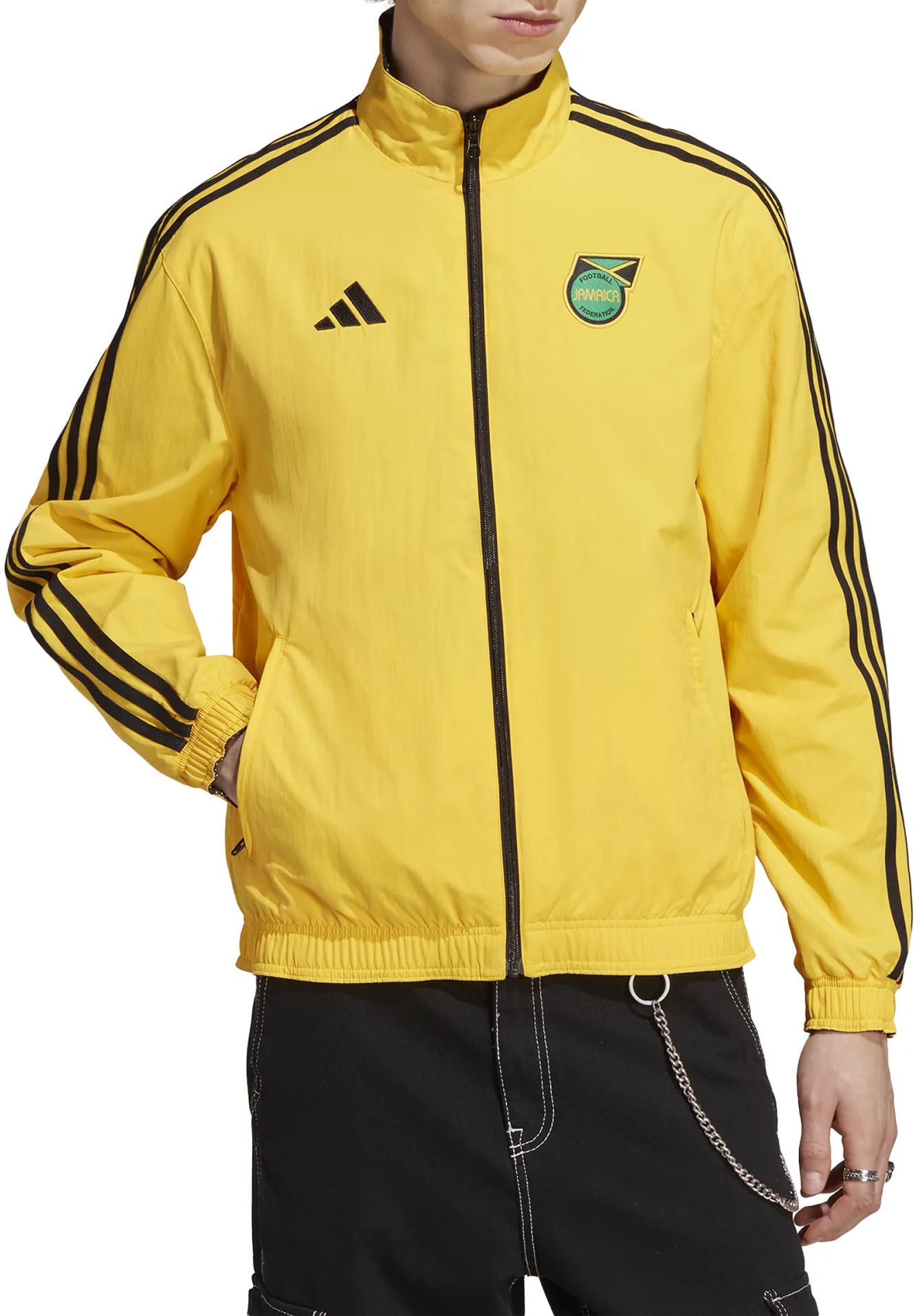 manteau adidas jaune