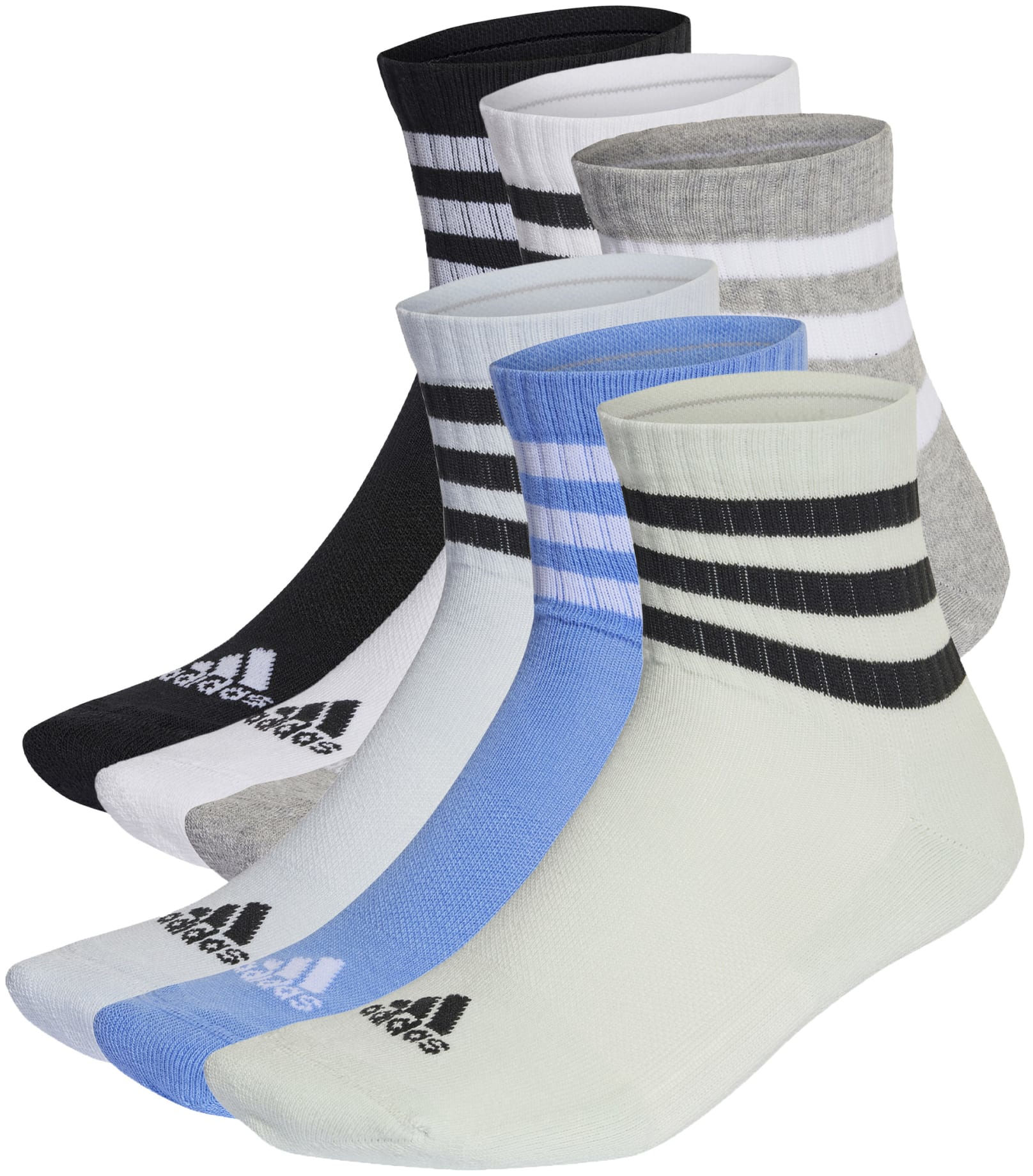 Ponožky adidas 3S C SPW MID 3P