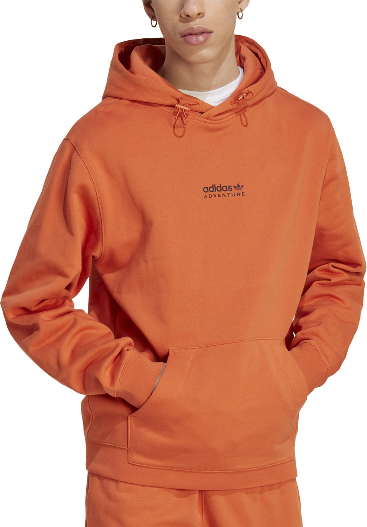Φούτερ-Jacket με κουκούλα adidas ADV Hoody Orange