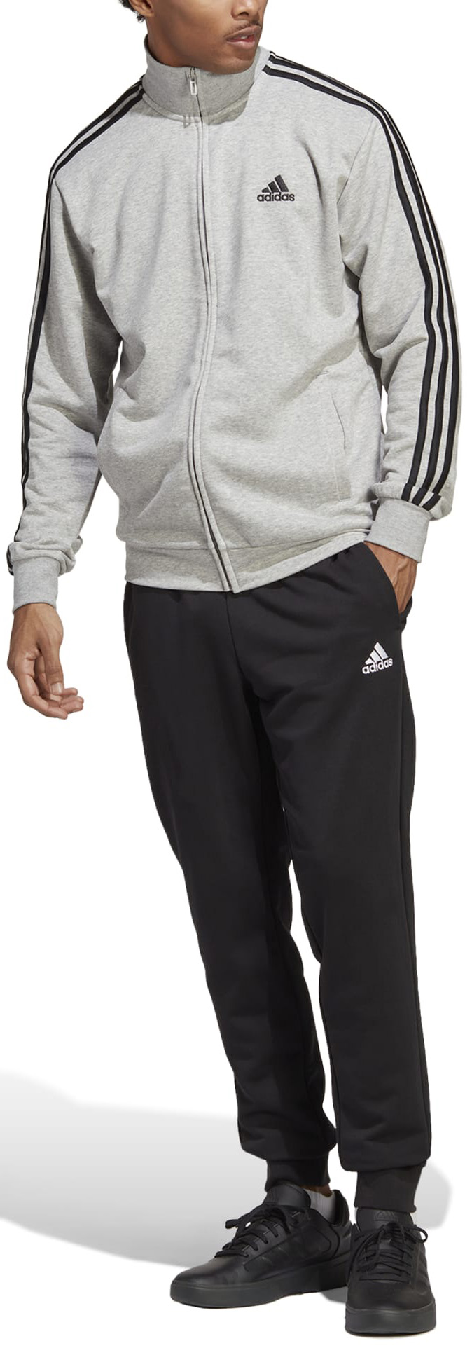 Pánská souprava adidas Basic 3-Stripes French Terry