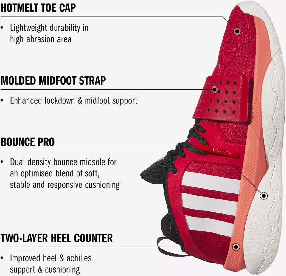 Košarkarski copati adidas DAME 8 EXTPLY