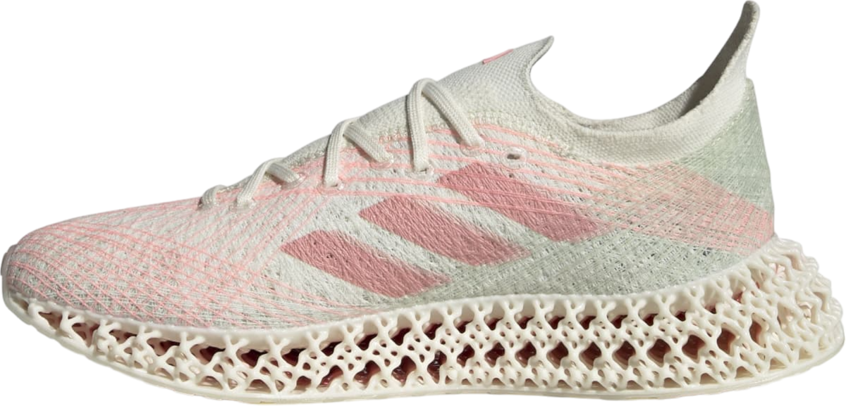 スパイク・シューズ adidas 4DFWD STRUNG Adidas 4DFWD X Strung Elite Running Shoes White Carbon