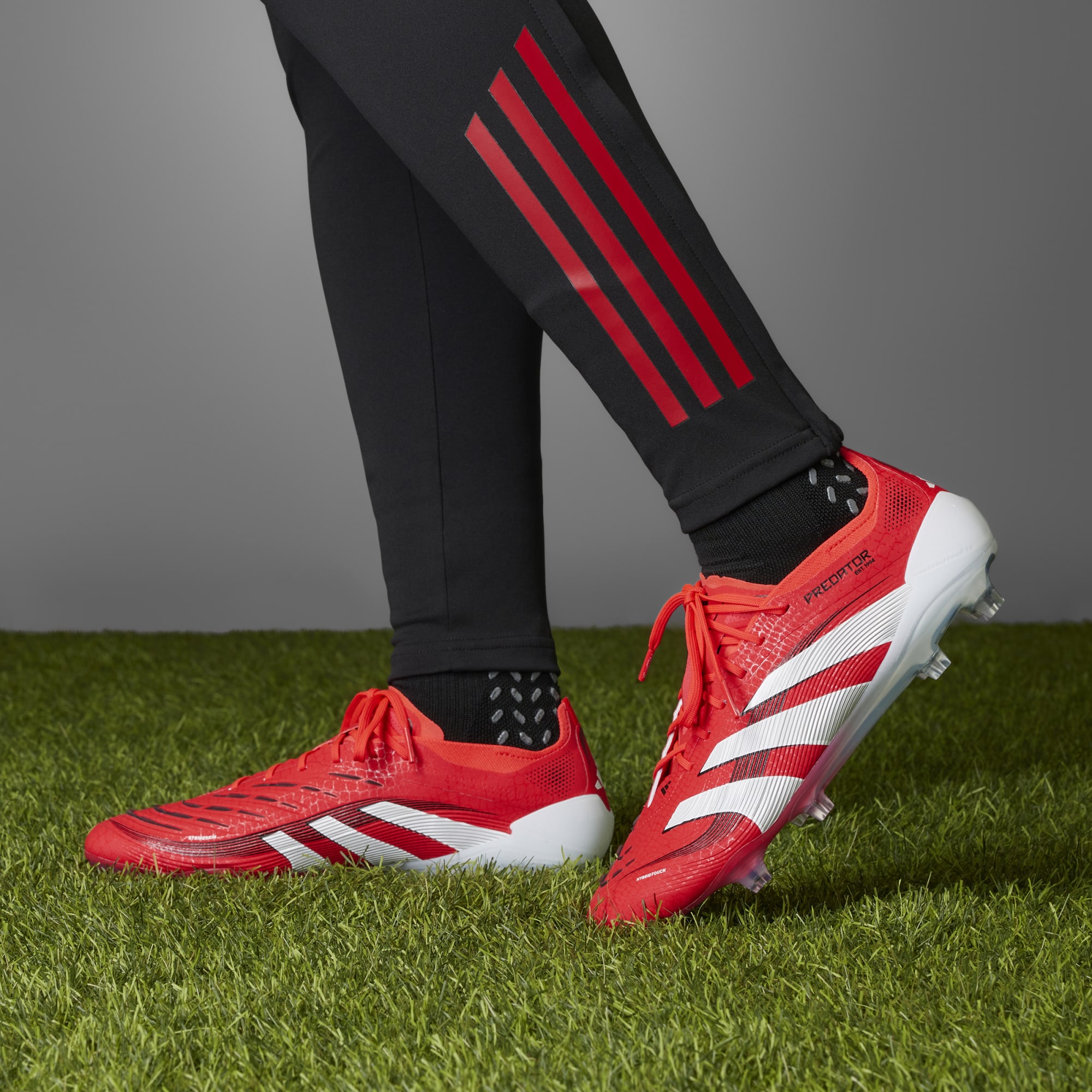 シューズ adidas Predator elite FG 25.5 adidas Predator Elite FG Stealth Victory - Core Black/Grey