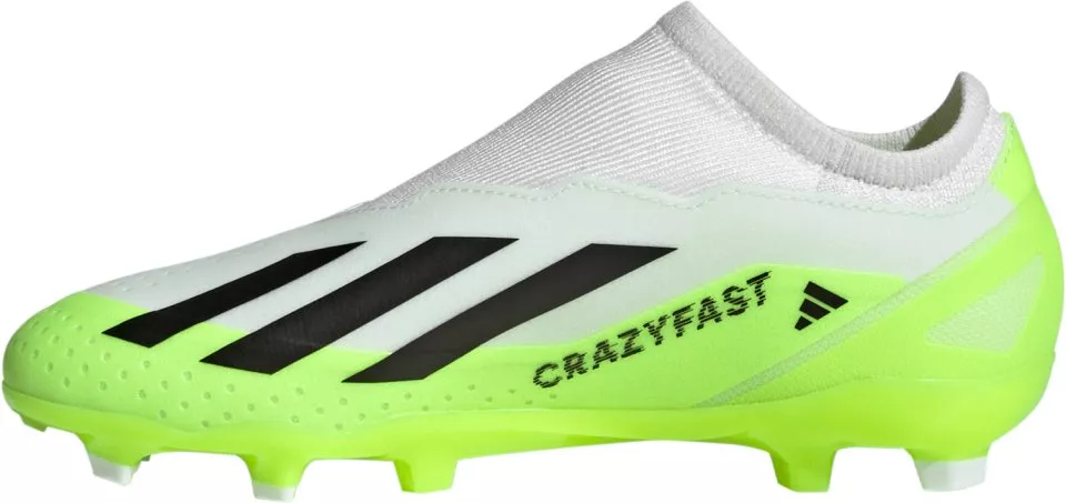 Dětské beztkaničkové kopačky adidas X Crazyfast League Laceless FG
