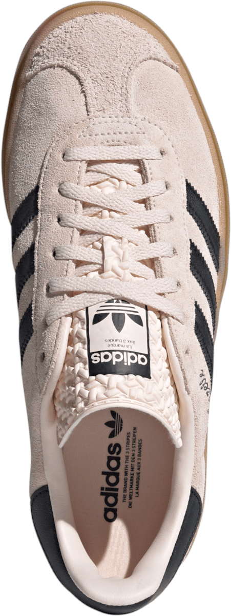 adidas gazelle silver green womens adidas Gazelle Bold Wonder Quartz Black Gum main image 1