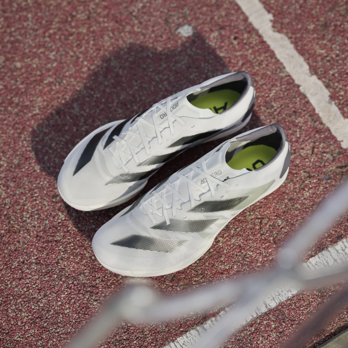 Adidas Adizero Ambition Low White Green Spark IE5486 Men\'s SizeTrack Shoes Track shoes/Spikes adidas ADIZERO AMBITION - Top4Running.com main image 2