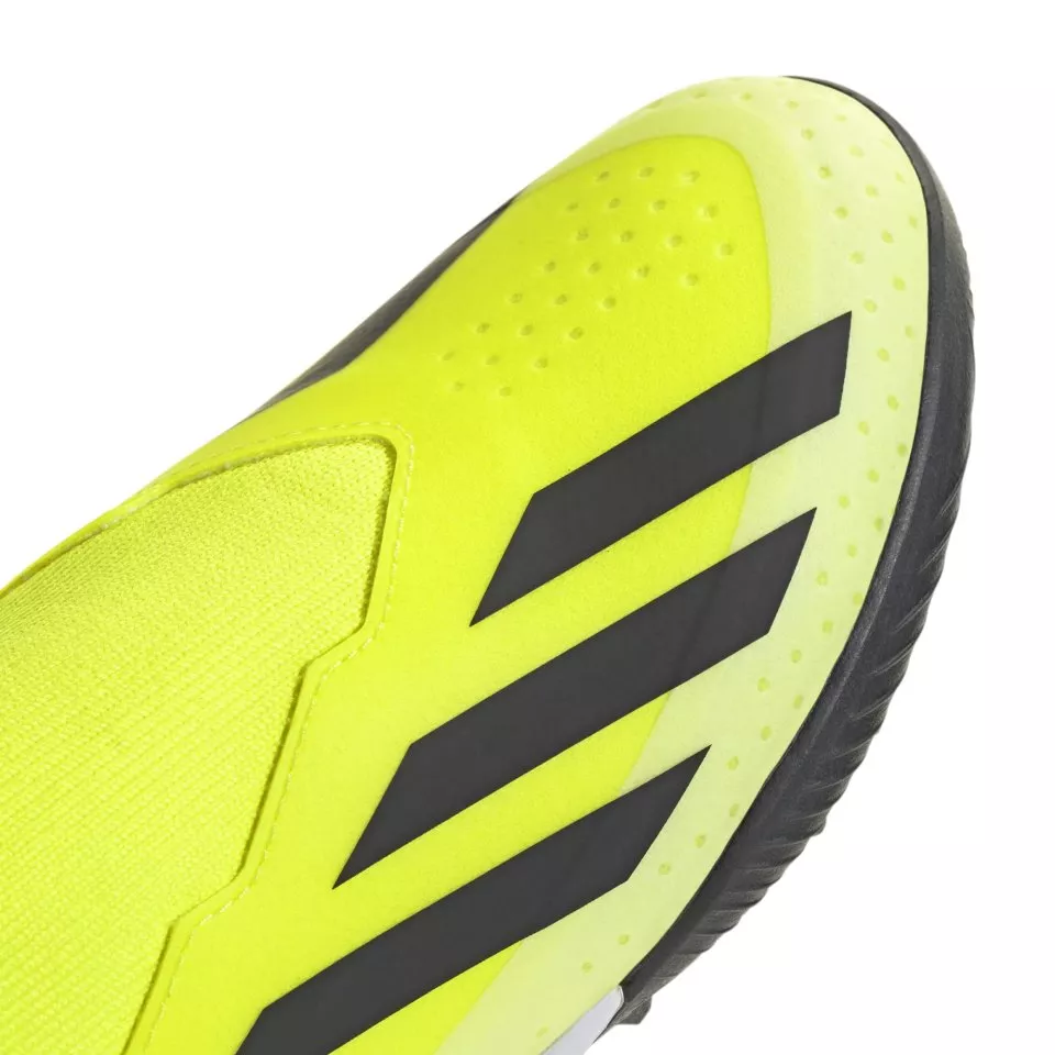 Dětské beztkaničkové turfy adidas X Crazyfast League Laceless TF