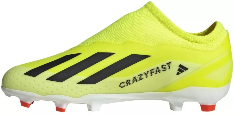 Dětské beztkaničkové kopačky adidas X Crazyfast League Laceless FG