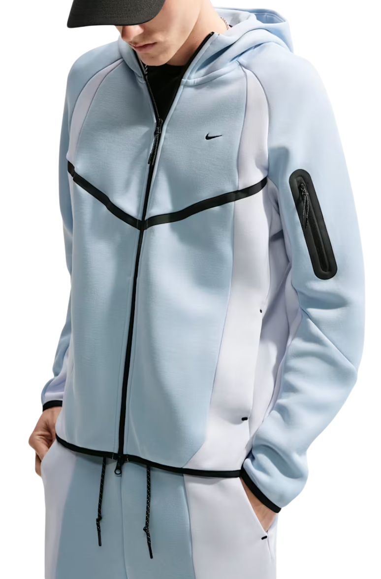 Nike Tech Fleece Windrunner Sweatshirt met capuchon, XL, Blauw