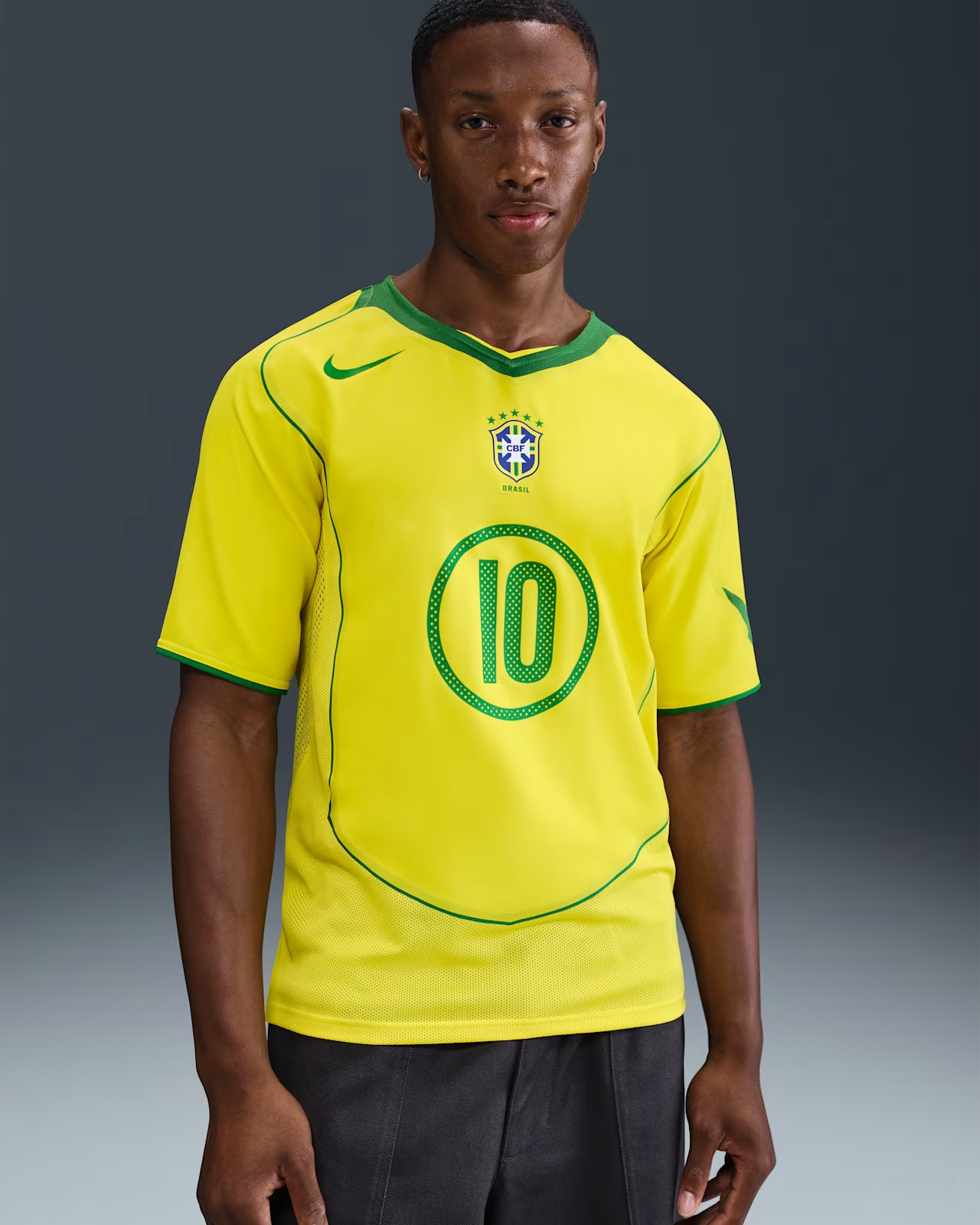 00's NIKE Brazil Team Game Shirt W杯 ロナウド 00´s NIKE Brazil Team Game Shirt W杯 ロナウド