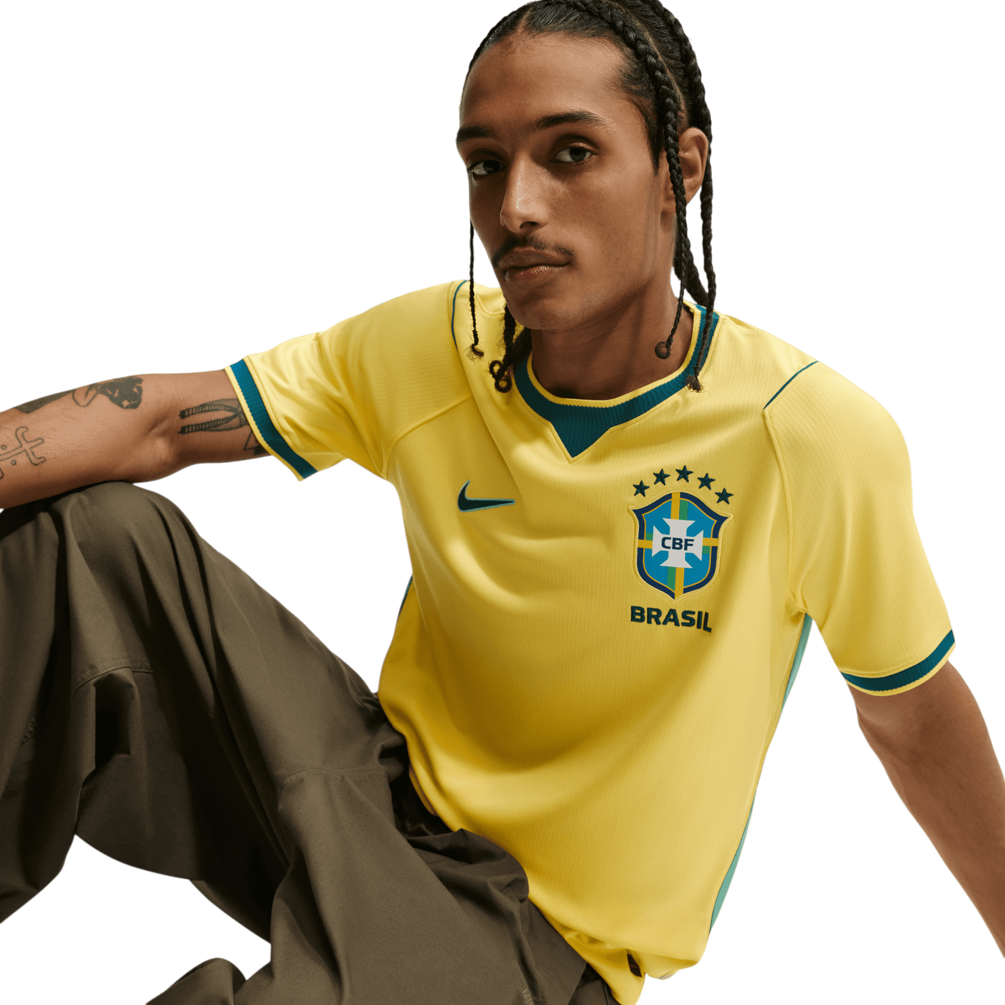 Camiseta de fútbol Nike Dri-FIT Brazil Stadium Home 2026 - 11teamsports.es