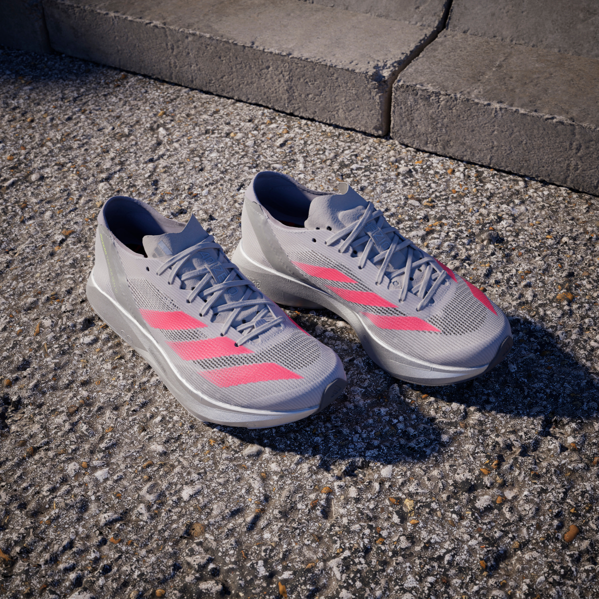 プロミスドロー adidas Adizero Aruku Sky Rush - Men's Futuristic Running Shoes