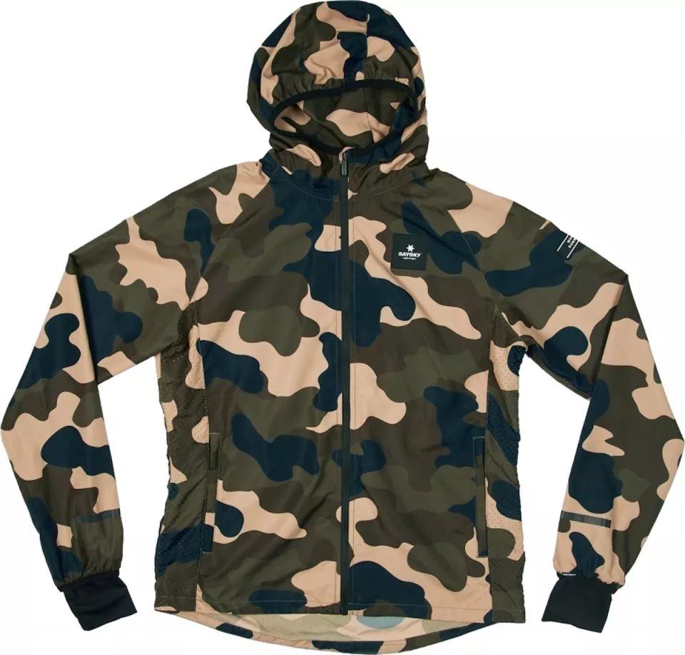 Bunda s kapucňou Saysky WMNS Camo Pace Jacket