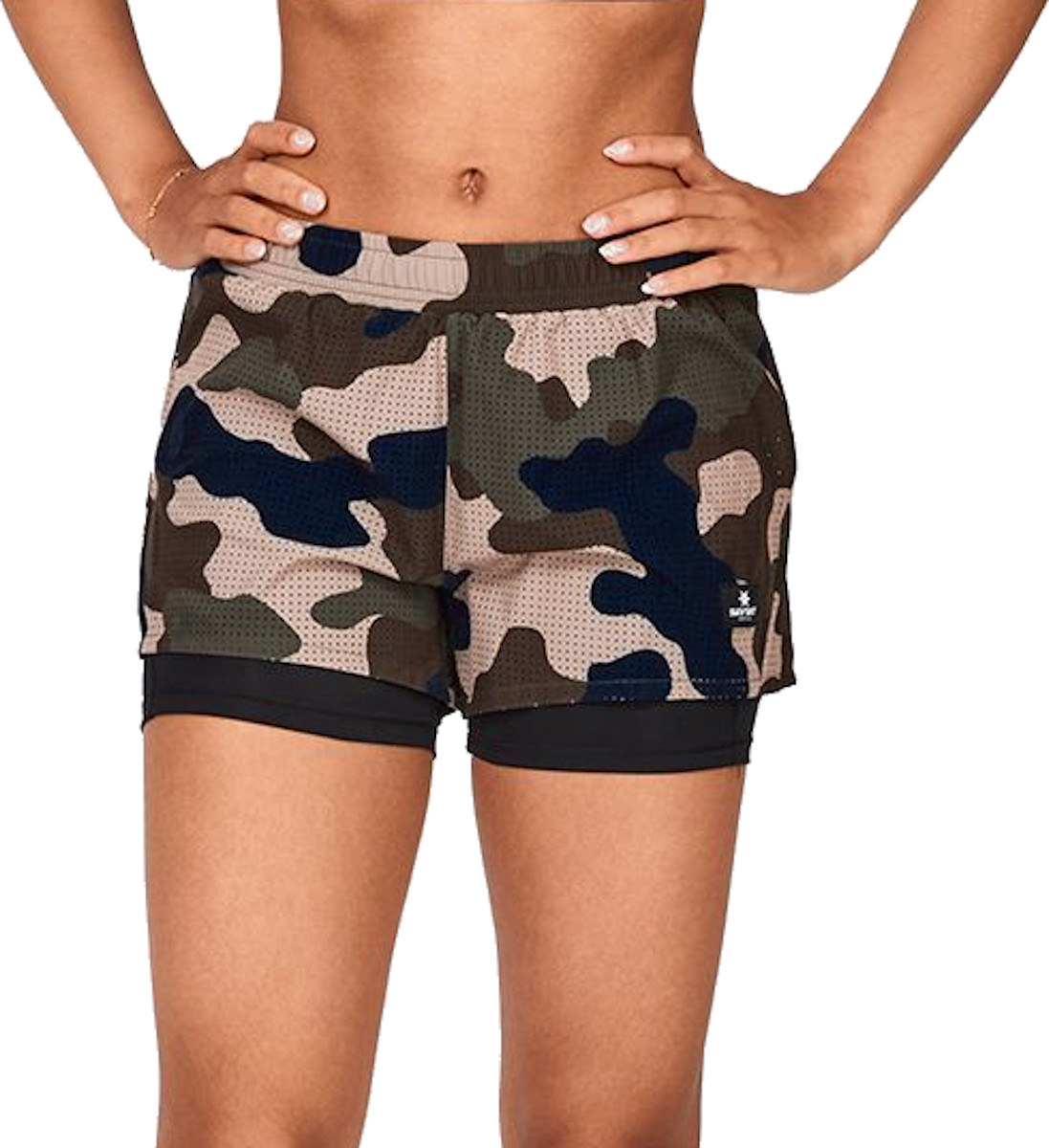 Camo running hot sale shorts women's