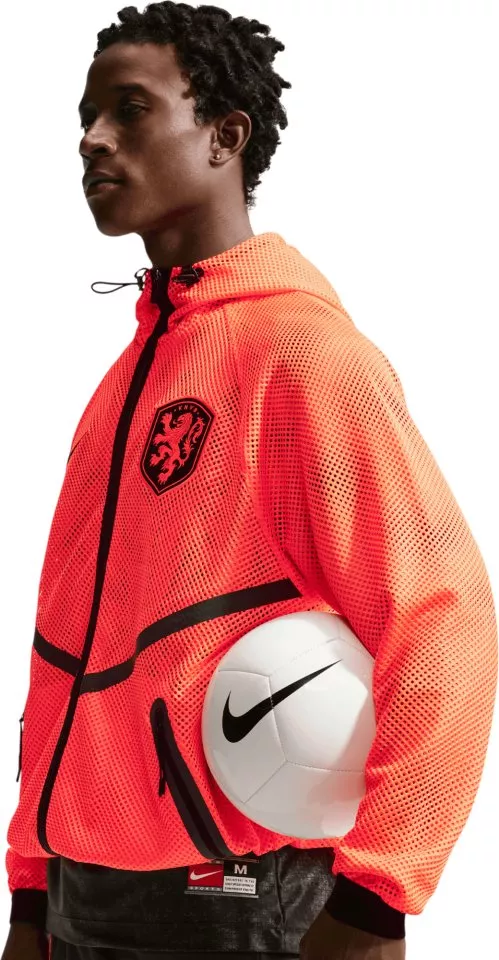 Jakke med hætte Nike Dri-FIT Netherlands Anthem 2026