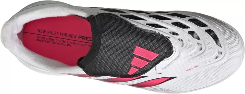 Chuteiras infantis com lingueta dobrável adidas Predator League Fold-Over Tongue TF