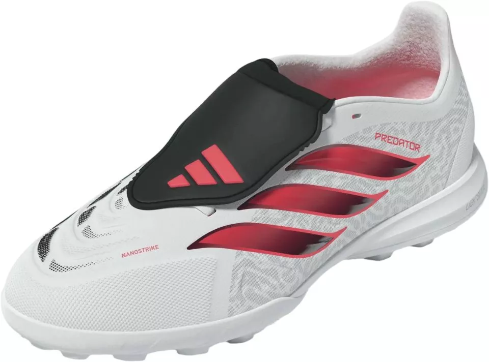 Chuteiras infantis com lingueta dobrável adidas Predator League Fold-Over Tongue TF