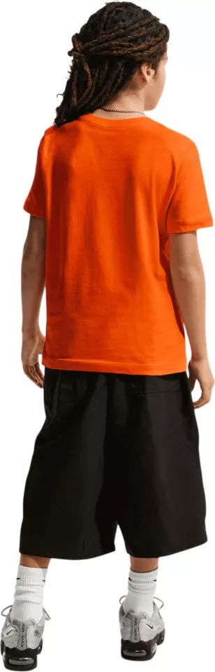 Fotbalové tričko pro větší děti s krátkým rukávem Nike Nizozemsko Crest