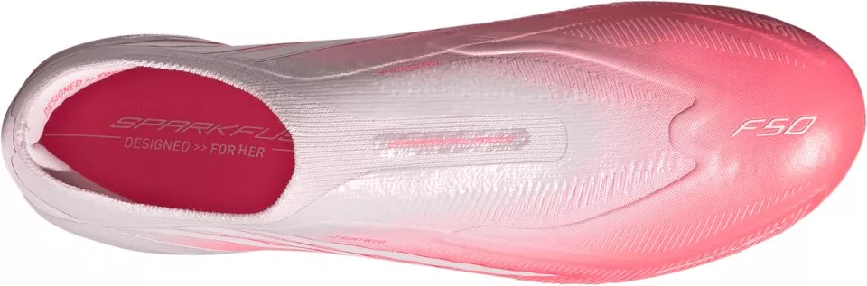 Dámske kopačky bez šnúrovania adidas F50 Sparkfusion Elite Laceless FG/AG