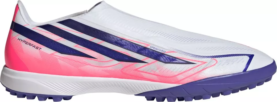Chuteiras sem cadarços adidas F50 Hyperfast League Laceless TF