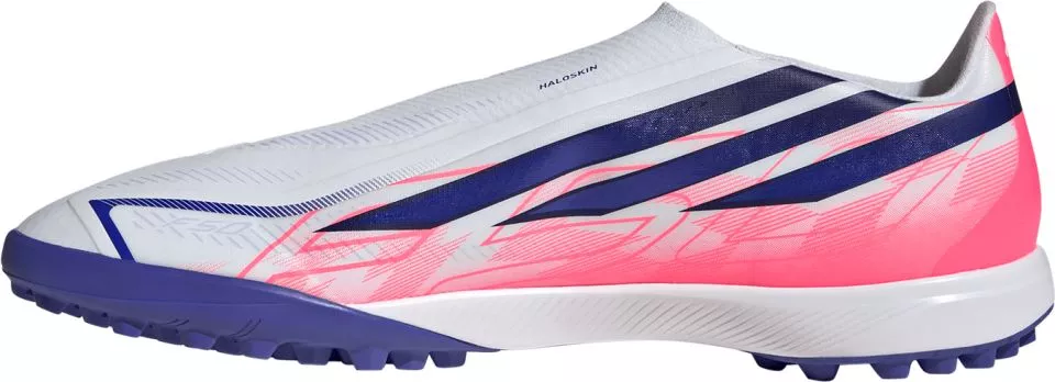 Chuteiras sem cadarços adidas F50 Hyperfast League Laceless TF