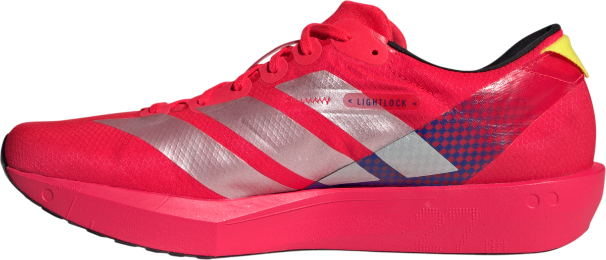 スパイク・シューズ adidas ADIZERO ADIOS 9 Adidas Adizero Adios 9 Running Grey Two Lucid Red Grey