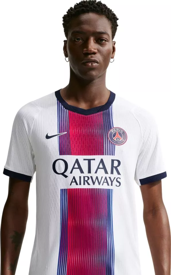 Camisola de jogo de visitante masculina com mangas curtas Nike Aero-FIT Paris Saint-Germain Match 2026/27