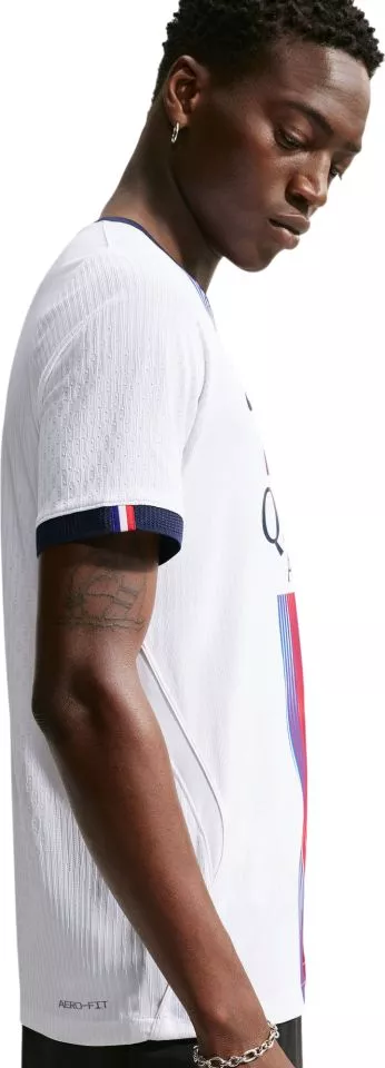 Camisola de jogo de visitante masculina com mangas curtas Nike Aero-FIT Paris Saint-Germain Match 2026/27