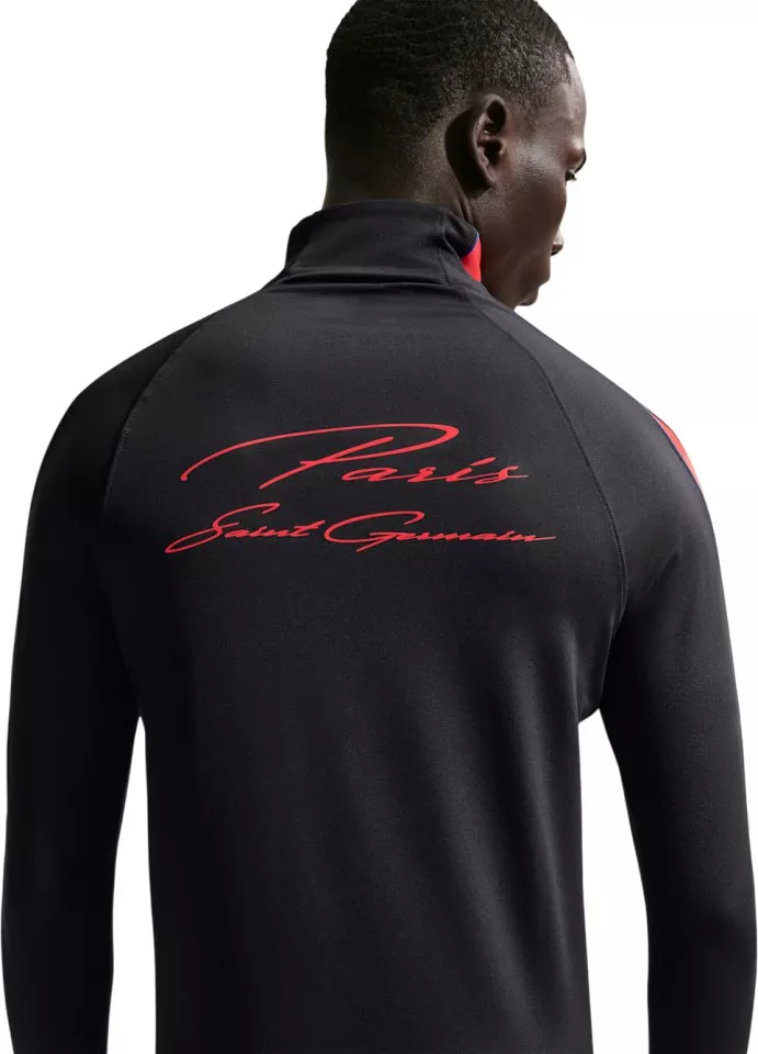 Męska pleciona piłkarska koszulka treningowa z długim rękawem Nike Dri-FIT Paris Saint-Germain Strike 2026/27