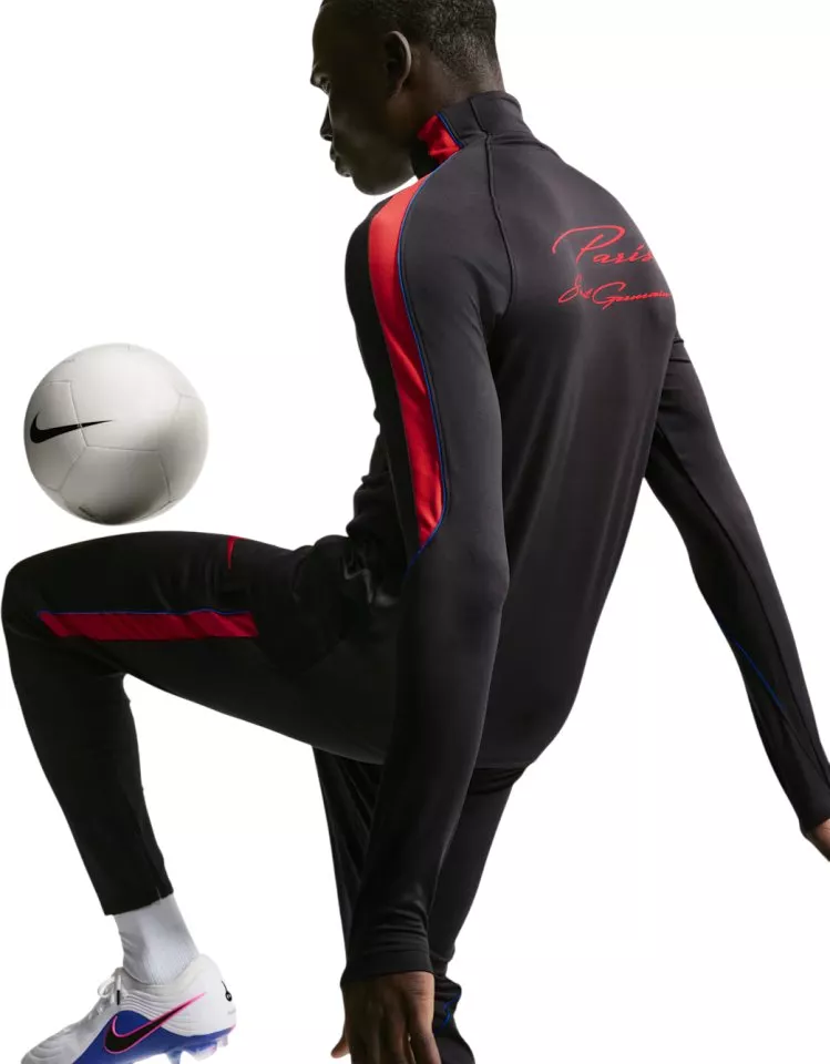 Męska pleciona piłkarska koszulka treningowa z długim rękawem Nike Dri-FIT Paris Saint-Germain Strike 2026/27