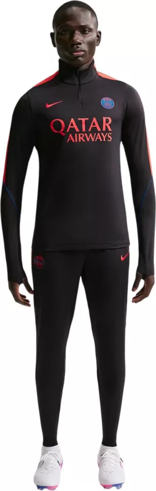 Męska pleciona piłkarska koszulka treningowa z długim rękawem Nike Dri-FIT Paris Saint-Germain Strike 2026/27