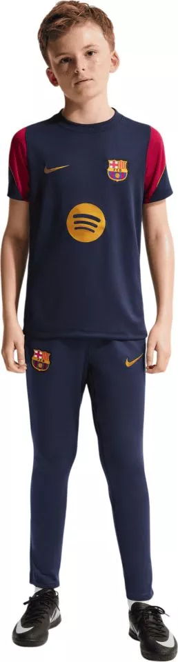 Gyerek edzőpóló rövid ujjú Nike Dri-FIT FC Barcelona Strike 2026/27
