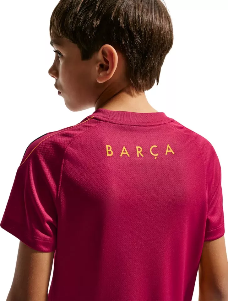 Gyerek edzőpóló rövid ujjú Nike Dri-FIT FC Barcelona Strike 2026/27