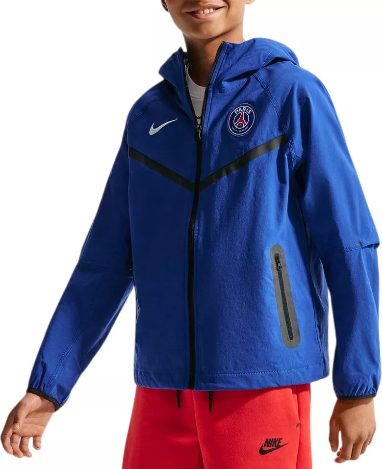 Jakke med hætte Nike Dri-FIT Paris Saint-Germain Anthem Tech Home 2026/27 Kids