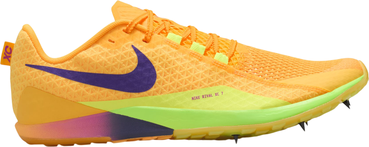 Nike Rival XC 7 Track schoenen/Spikes, 43, Geel