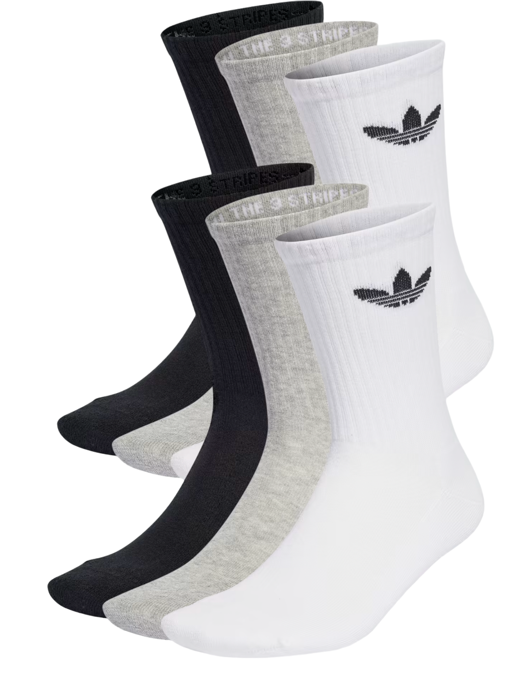 Strømper adidas Originals Trefoil Cushion 6 Pack socks