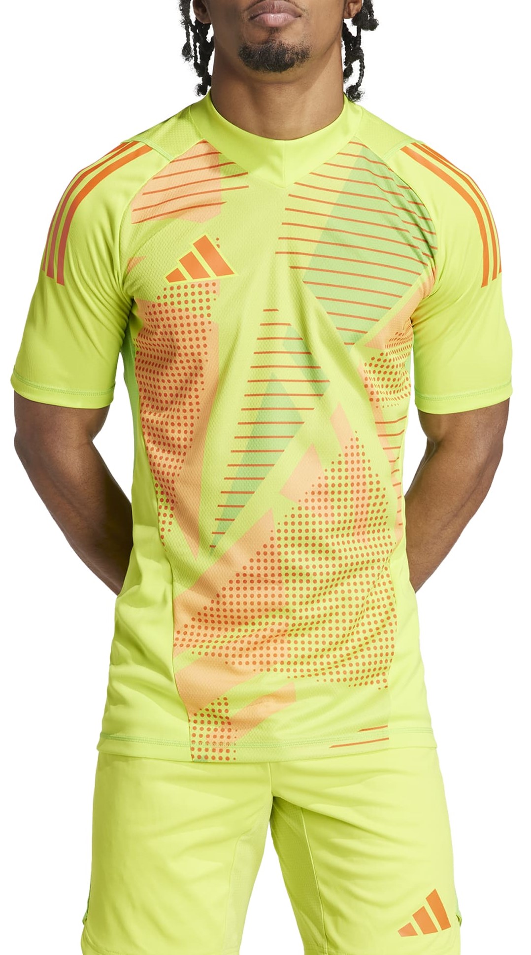 Pánský brankářský dres s krátkým rukávem adidas Tiro 24 Pro