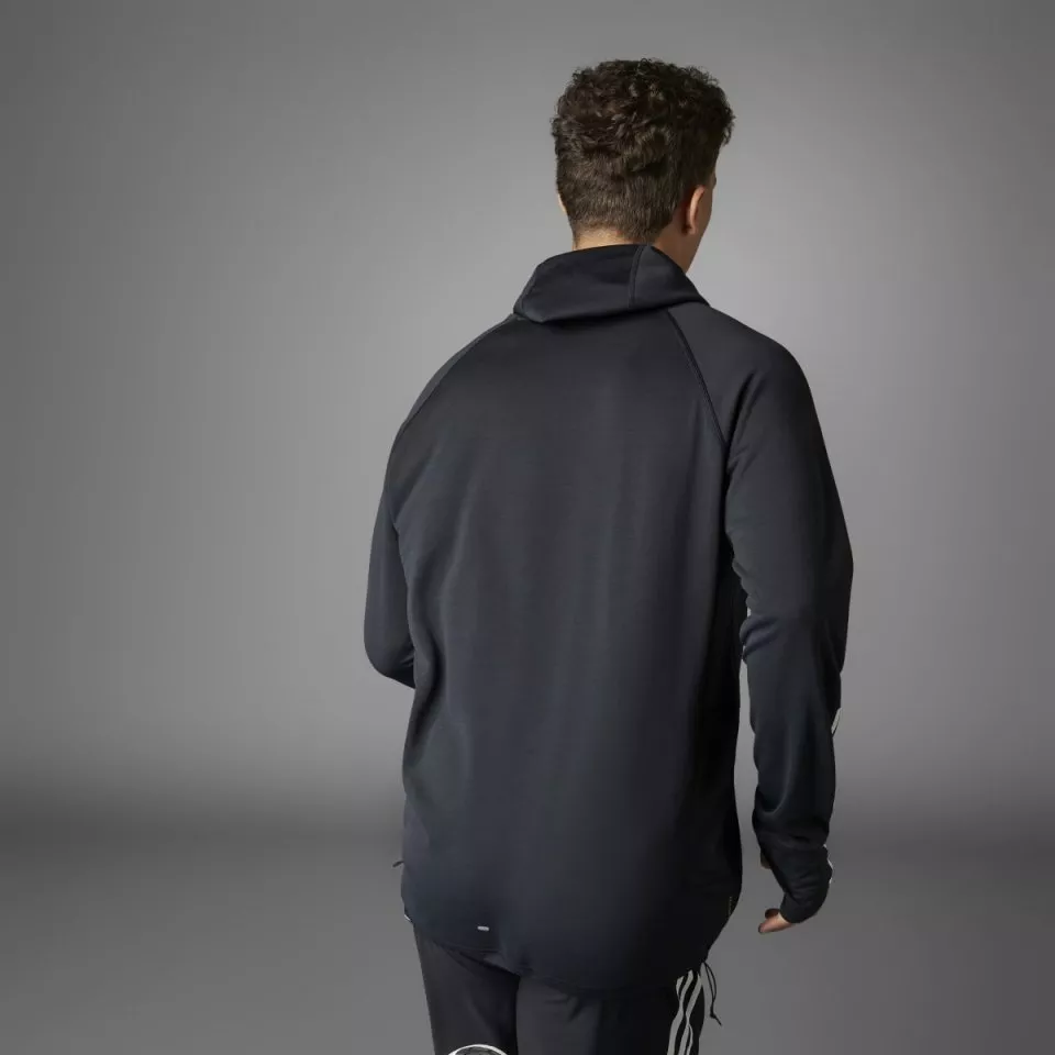 Φούτερ-Jacket με κουκούλα adidas OTR E 3S HOODIE