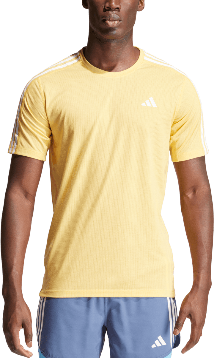 T-Shirt adidas Own the Run 3-Stripes